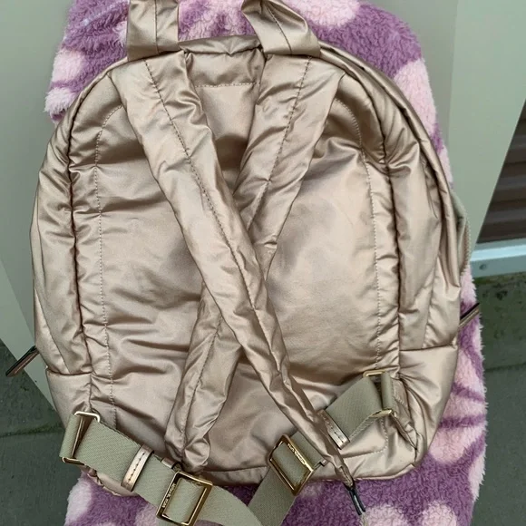 Michael Kors Rose Gold Backpack - Picture 2 of 4